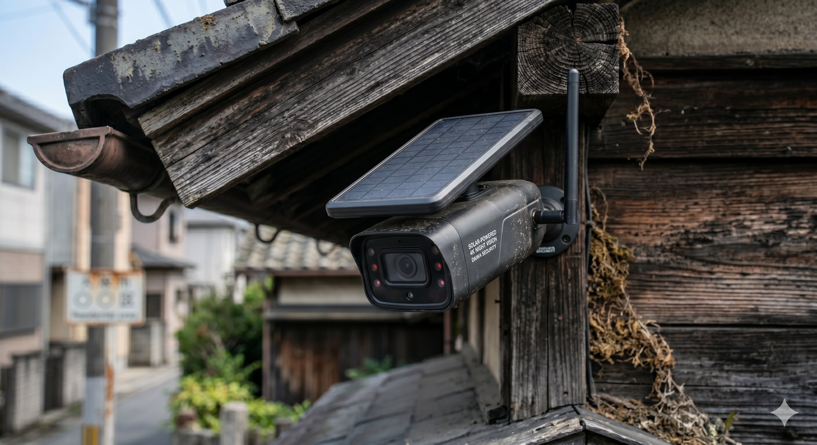 ソーラー防犯カメラ