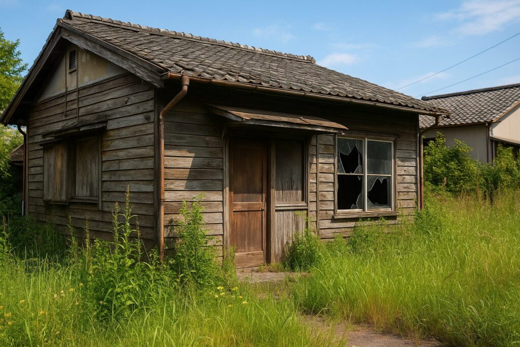 空き家大阪.com|大阪の空き家管理ならお任せください 2 大阪の空き家問題と放置リスクを伝えるイメージ